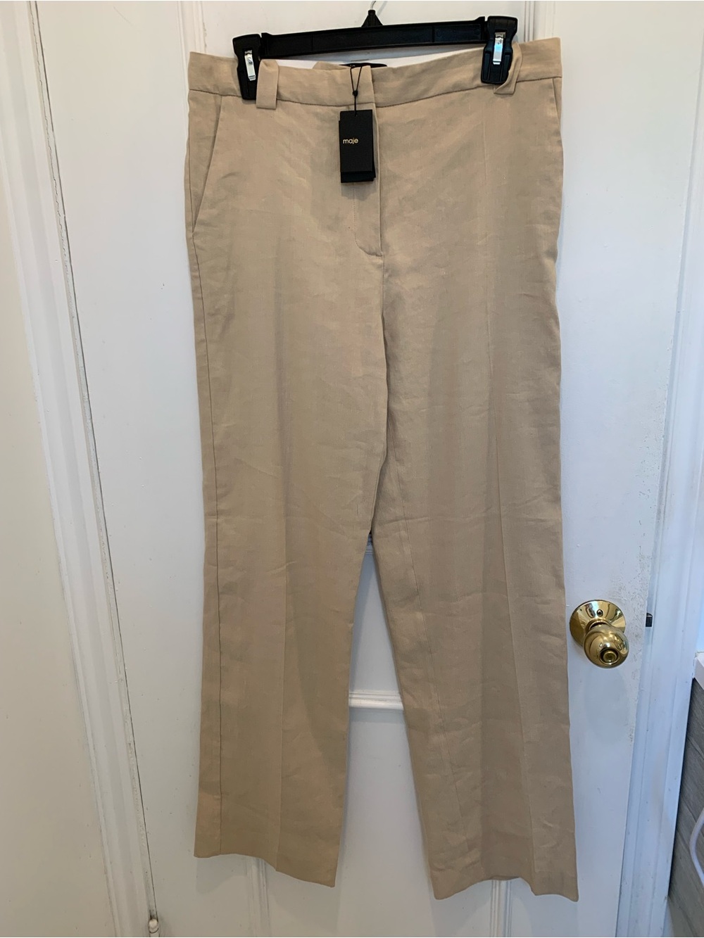 NWT Maje Linen Pants. Size 38 (M)
